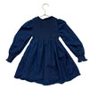 Mayoral Navy Smocked Dress - Size 36 Mo