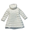 Moncler White Hooded Winter Jacket - Size 8A