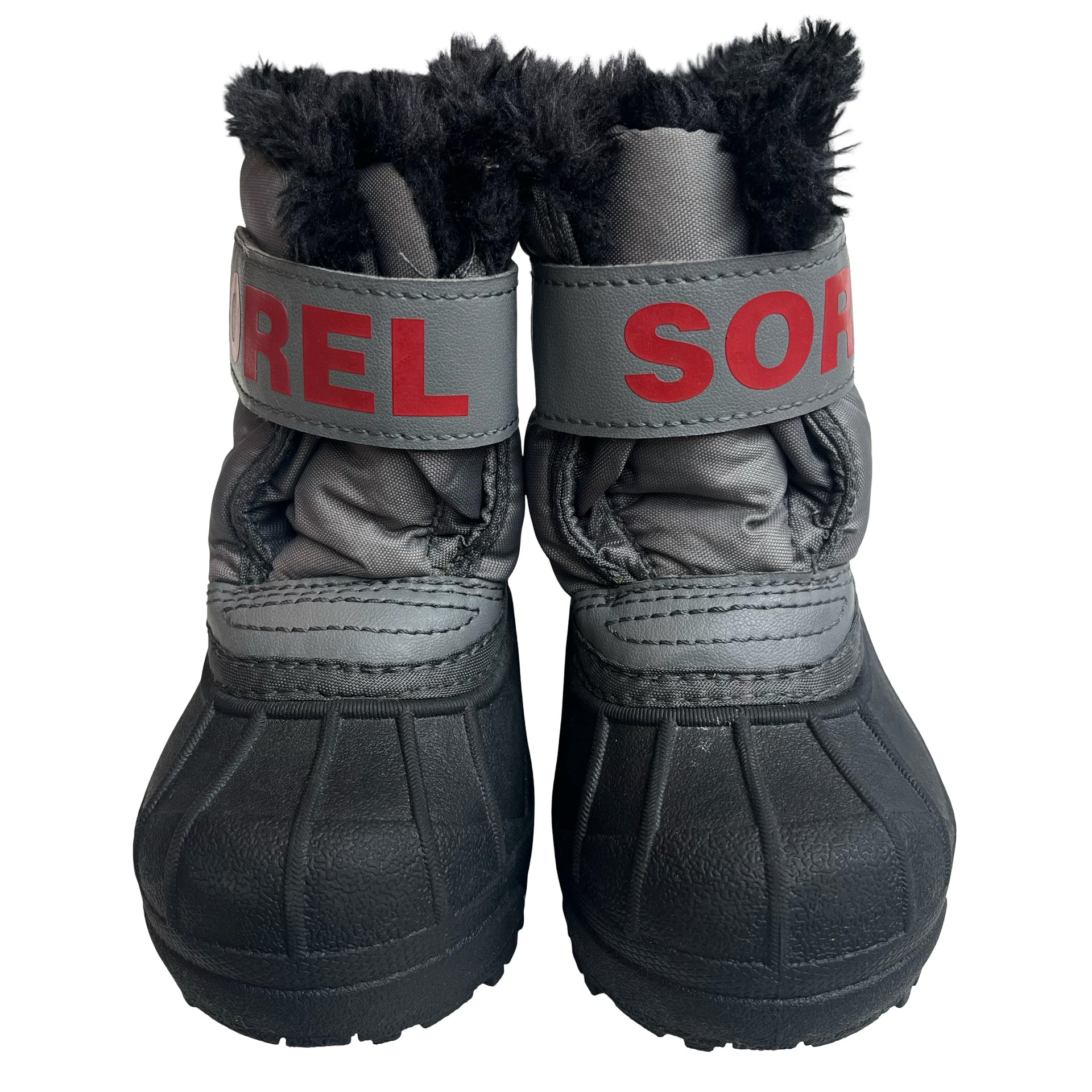 Sorel Gray, Red, Black Winter Boots - Size 6