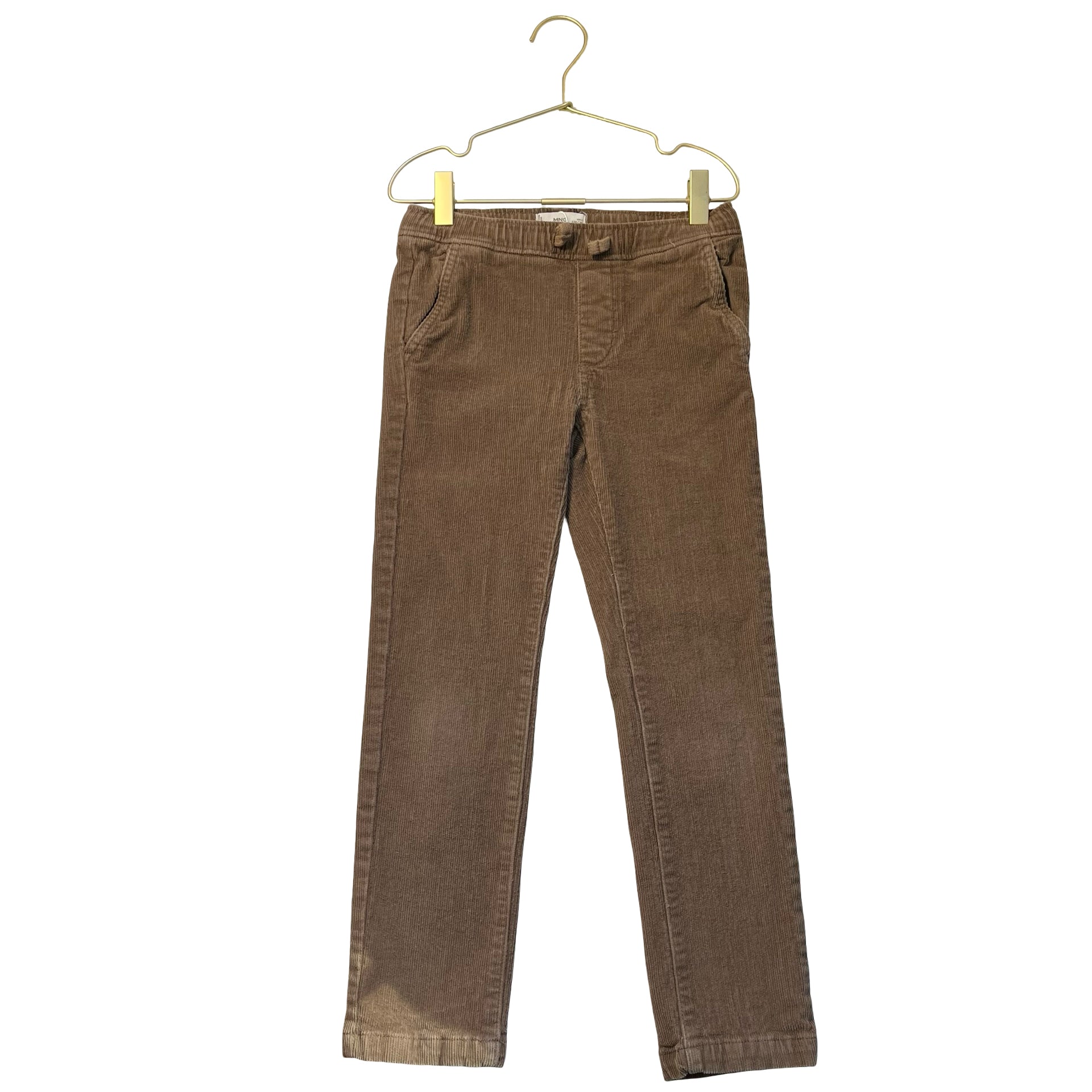 Mango Brown Corduroy Pants - Size 8