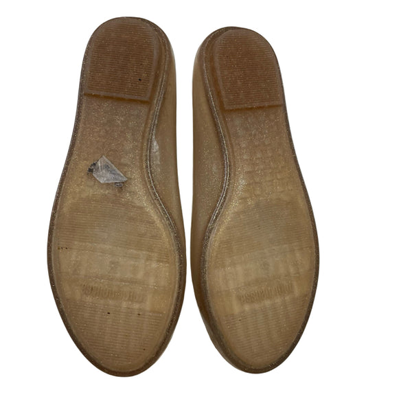 Mini Melissa Gold Shoes - Size 3Y