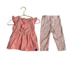 Deux Par Deux Pink Floral Set - Size 9 Mo - Bounce Mkt