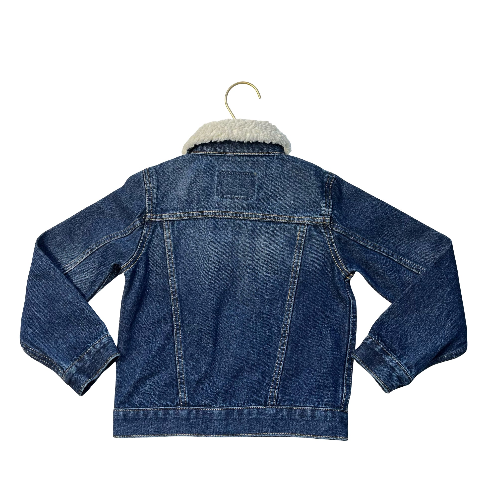 Levi's Denim Jacket, Sherpa Collar - Size 4T