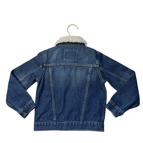Levi's Denim Jacket, Sherpa Collar - Size 4T