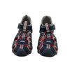 Pediped Canyon Navy & Red Closed-Toe Sandals New with Tags in Box - 1Y Big Kid
