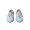 Native Jefferson Ivory, Orange, Aqua Shoes - Size C5
