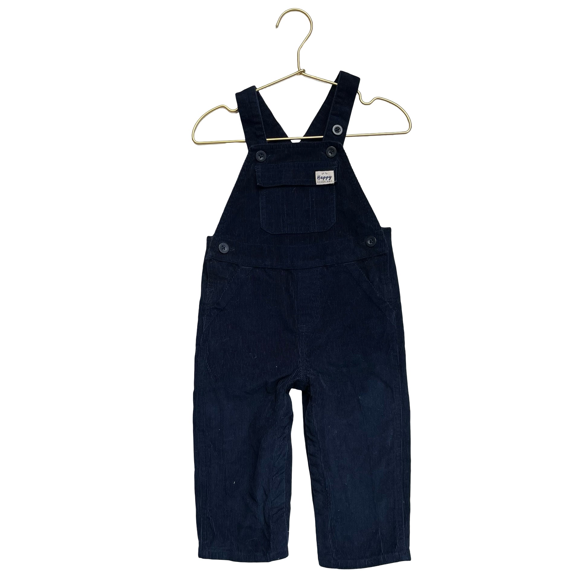 Carter's Navy Corduroy Overalls - Size 18 Mo