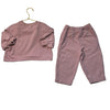 Hanna Andersson Lavender Sweatshirt & Wide-Leg Pants Set - Size 2T