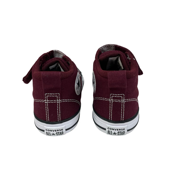Converse All-Star Maroon Mid-Top Sneakers - Size 10