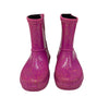 UGG Raspberry Pink Glitter Rain Boots - Size 6