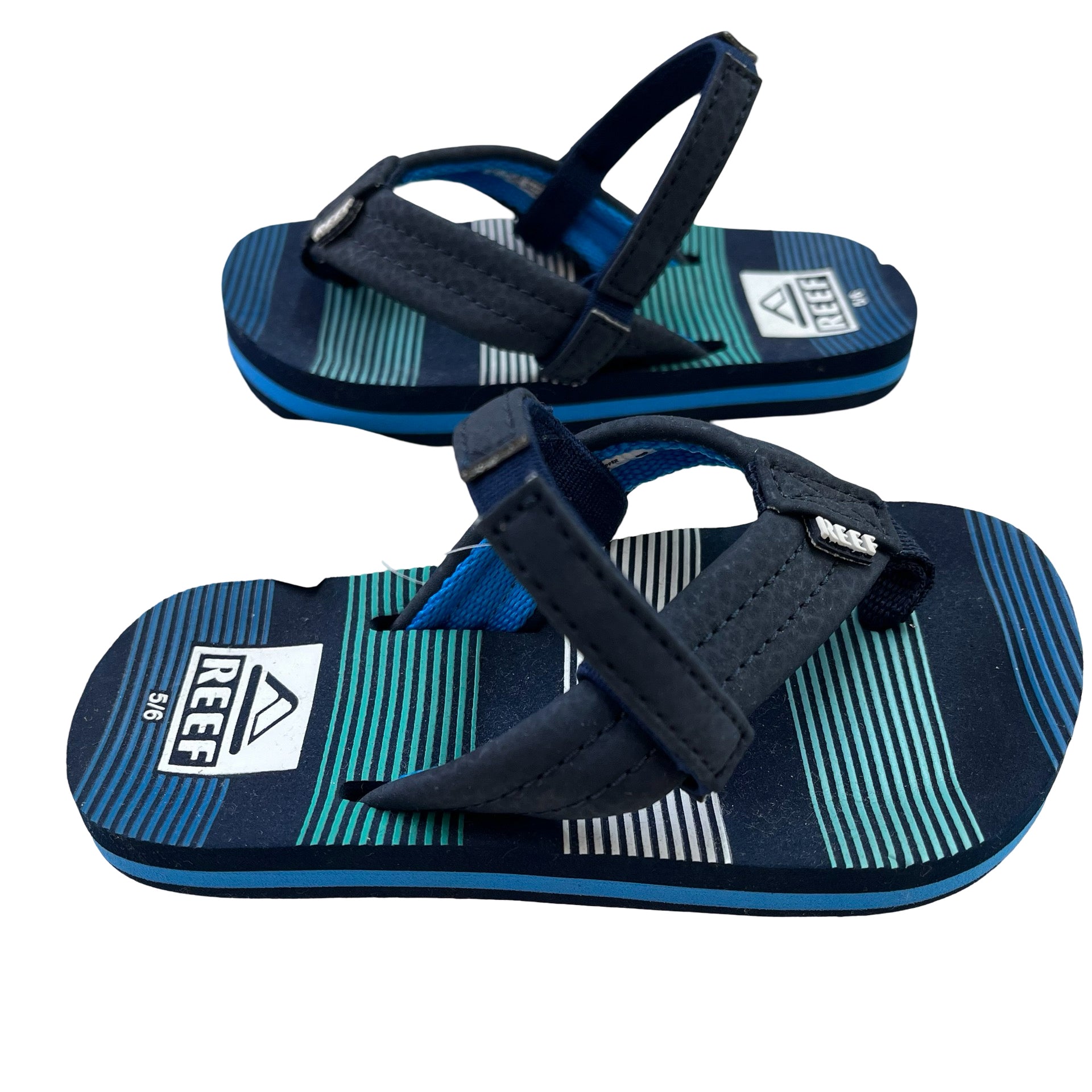 Reef Blue Sandals with Tags - Size 5-6