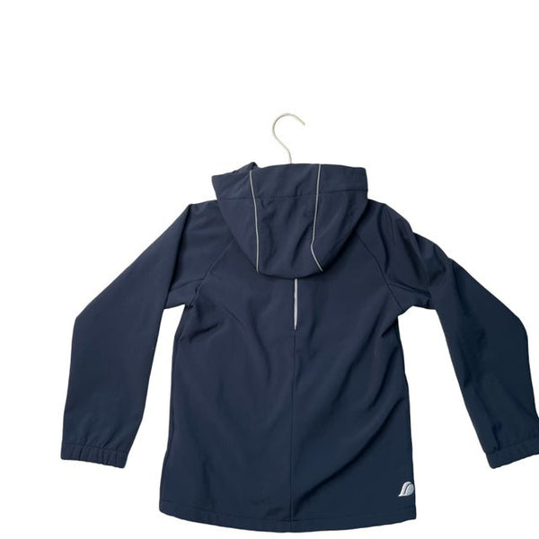 Didriksons Navy Fleece Lined Jacket - Size 8 (130) - Bounce Mkt