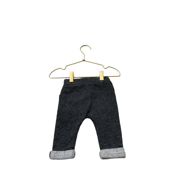 Disney Black & White Striped Mickey Pants - Size 0 - 3 Mo - Bounce Mkt