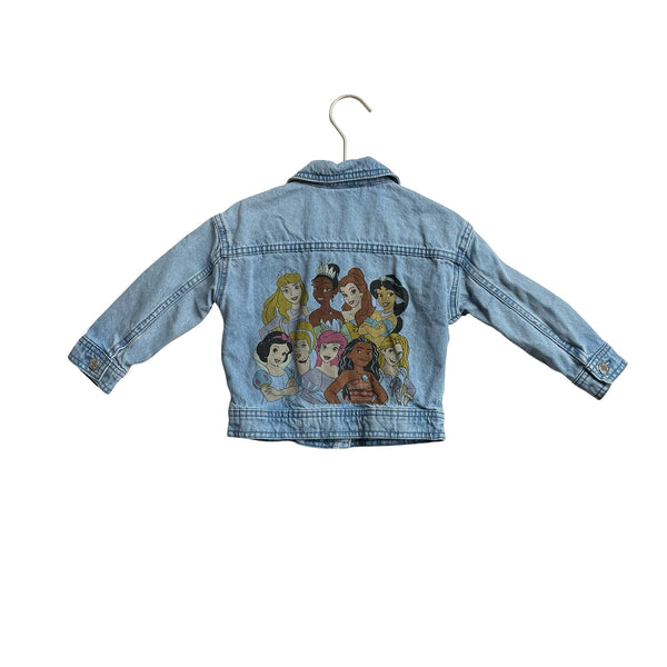 Disney Blue Princess 'Be Kind' Jean Jacket - Size 2 - Bounce Mkt