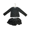 Dori Creations Black & Pink Floral Skirt & Shirt Set - Size 6X - Bounce Mkt