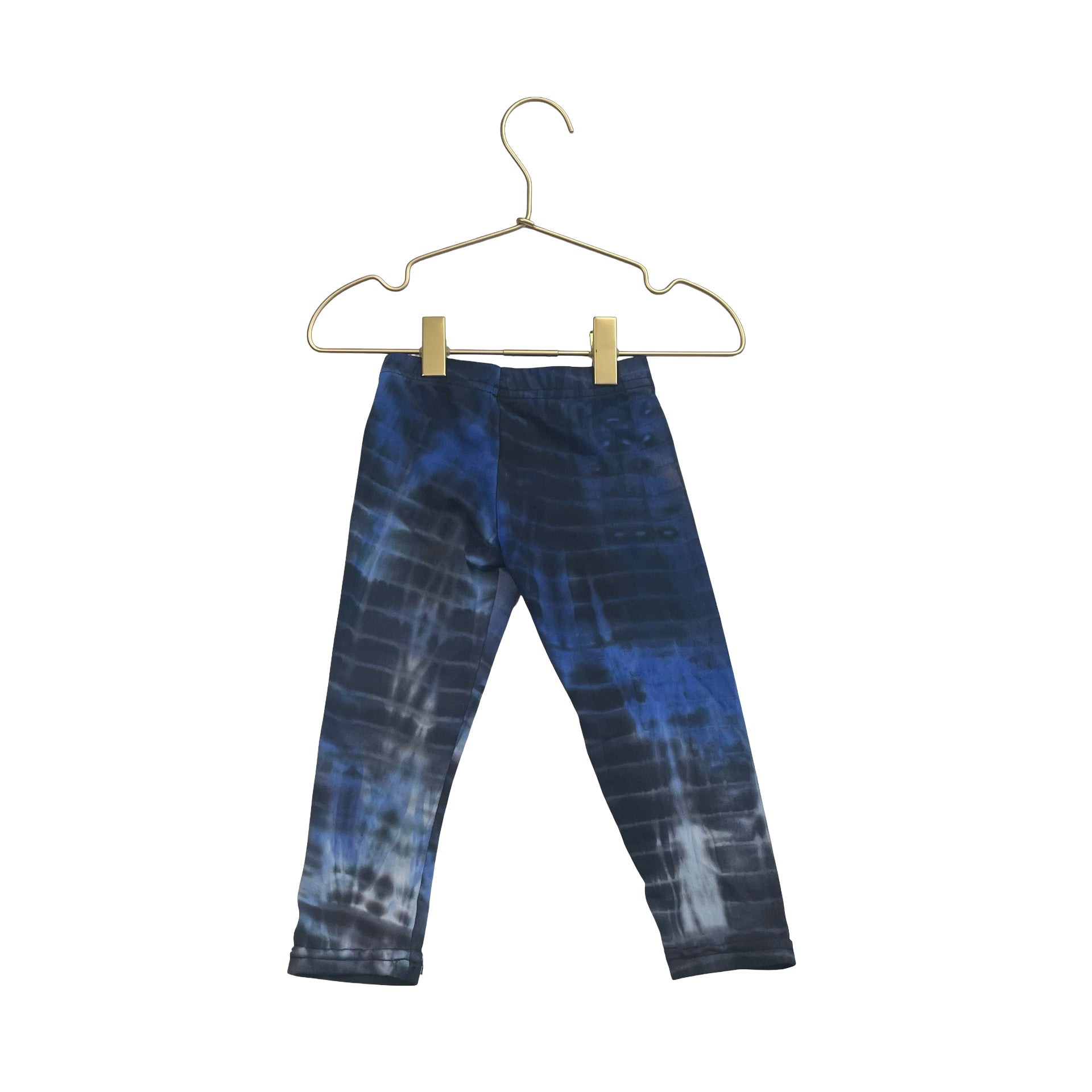 Dori Creations Blue Tie - Dye Leggings - Size 2T - Bounce Mkt