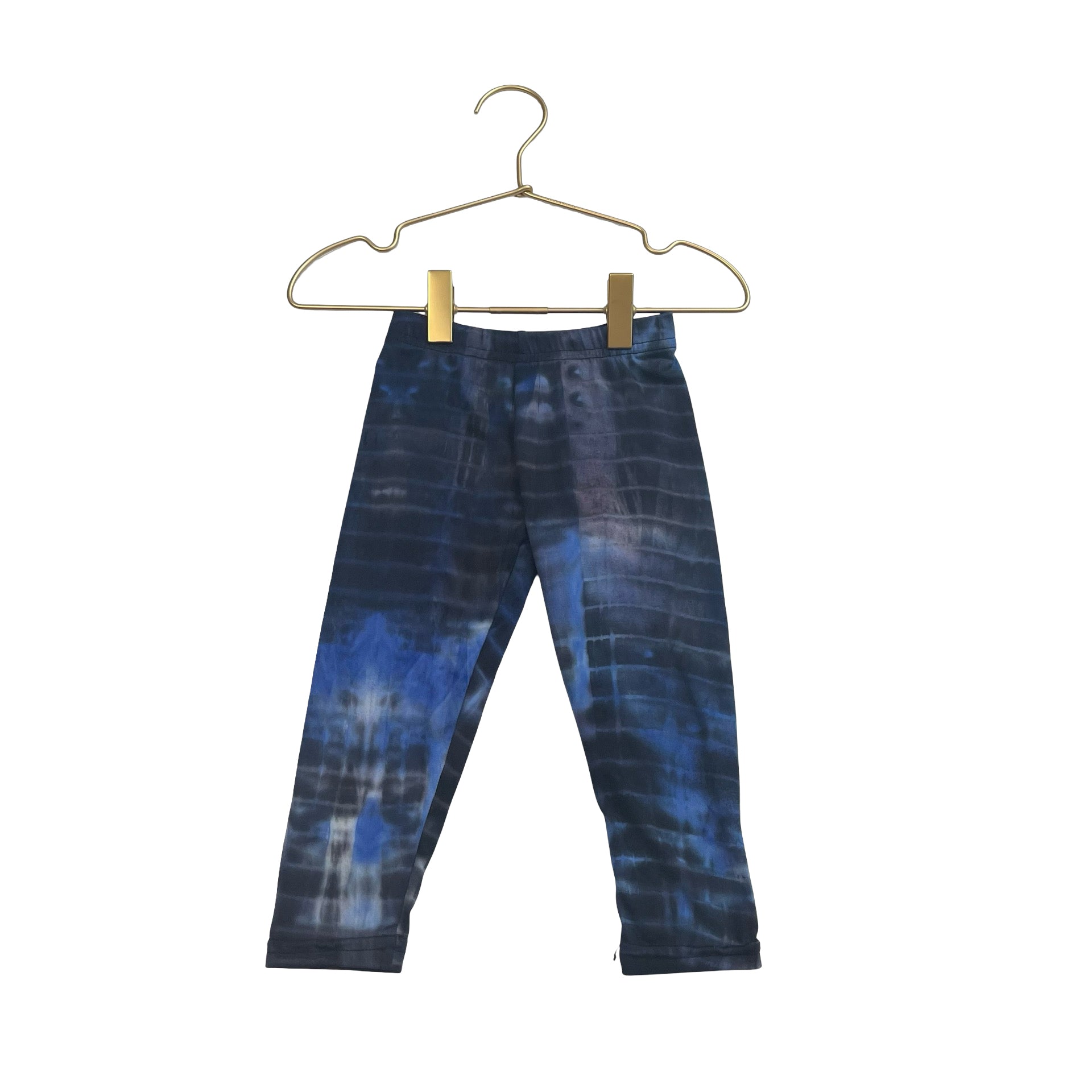 Dori Creations Blue Tie - Dye Leggings - Size 2T - Bounce Mkt