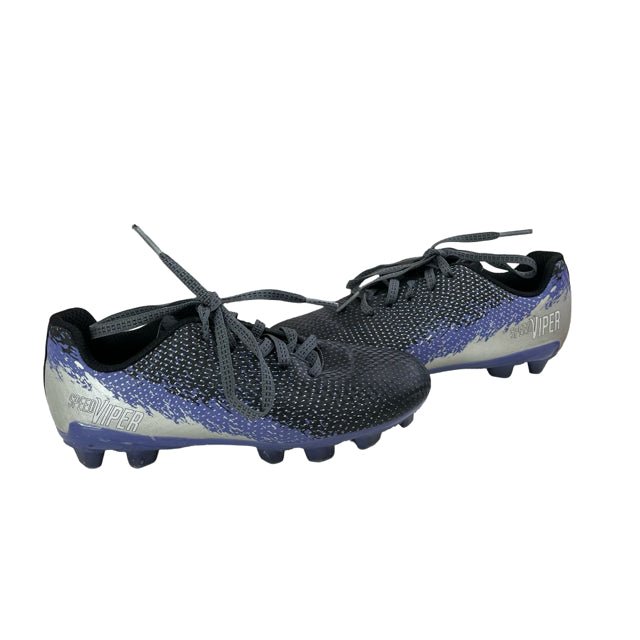 DSG Black, Silver, Purple Soccer Cleats - Size 12 - Bounce Mkt