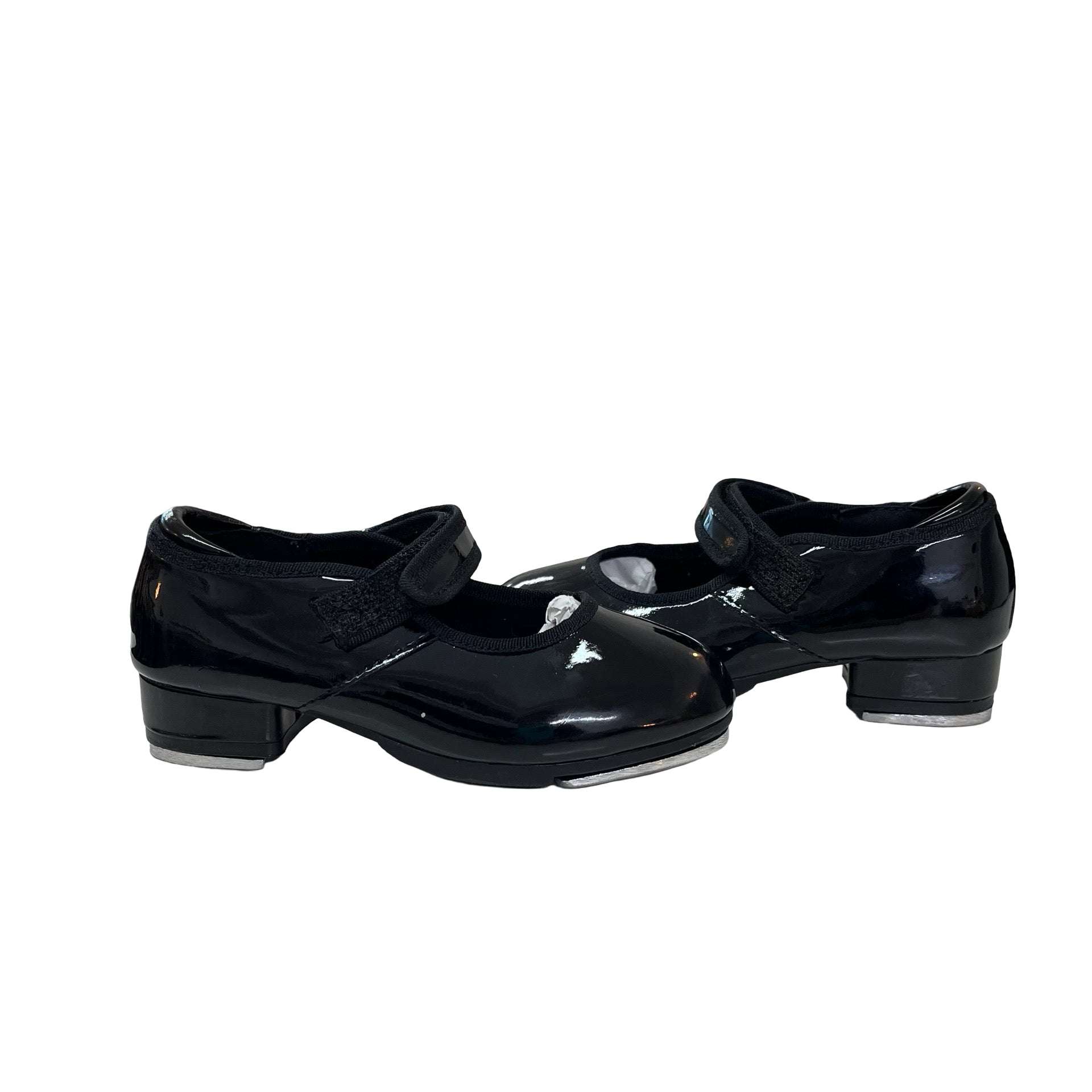 Dttrol Black Patent Tap Shoes - Size 8 - Bounce Mkt