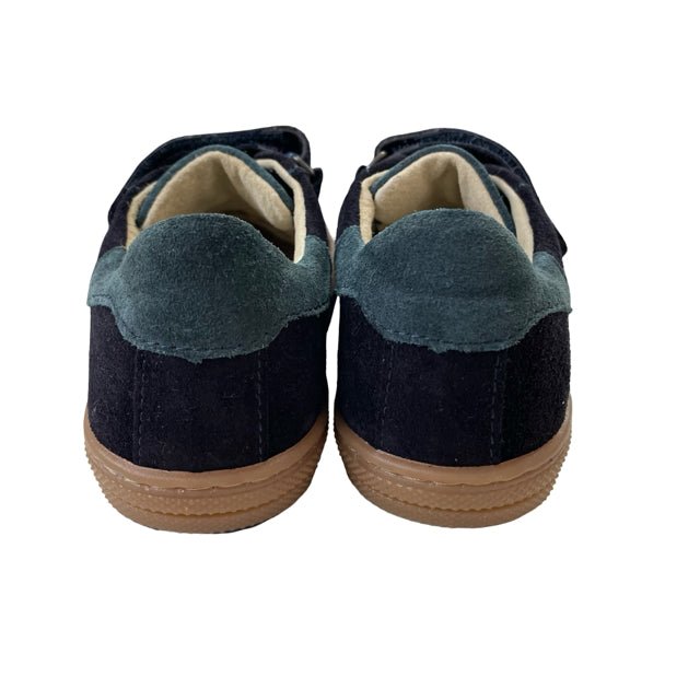 Du Pareil Au Meme Navy Suede Velcro Sneakers - Size 12 - Bounce Mkt