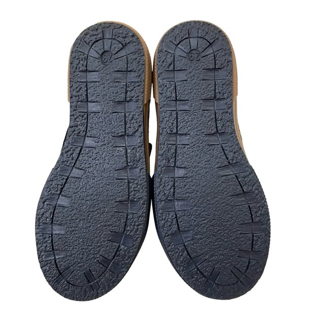 Du Pareil Au Meme Navy Suede Velcro Sneakers - Size 12 - Bounce Mkt