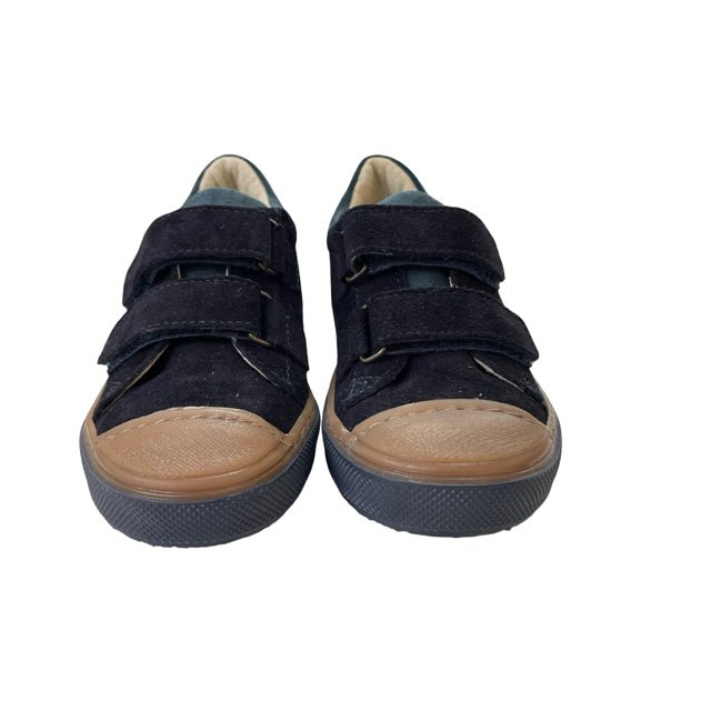 Du Pareil Au Meme Navy Suede Velcro Sneakers - Size 12 - Bounce Mkt