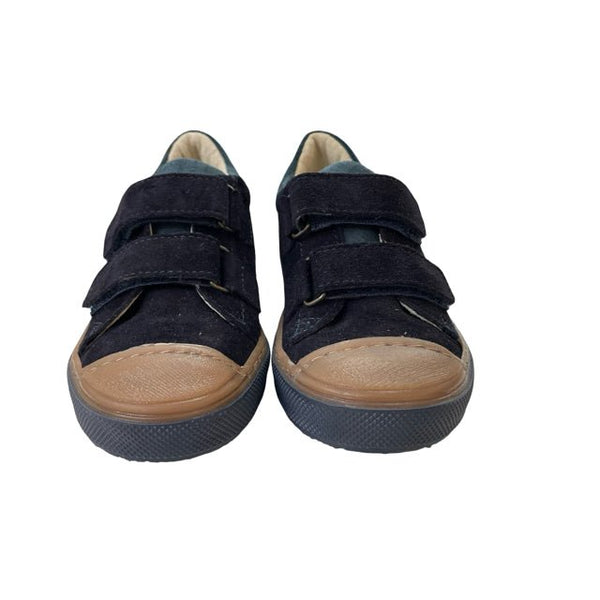 Du Pareil Au Meme Navy Suede Velcro Sneakers - Size 12 - Bounce Mkt
