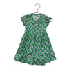 DVF for Target Green & Lavender Geo Pattern Faux Wrap Dress - Size 3T - Bounce Mkt