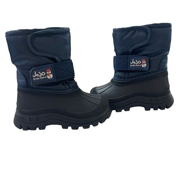 JoJo Maman Bebe Navy Winter Boots - Size 4