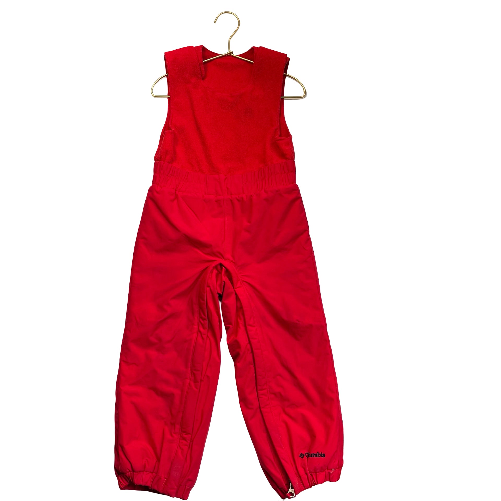Columbia Red Snow Bib - Size 4T