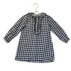 Crewcuts Black & Ivory Check Flannel Dress - Size 3