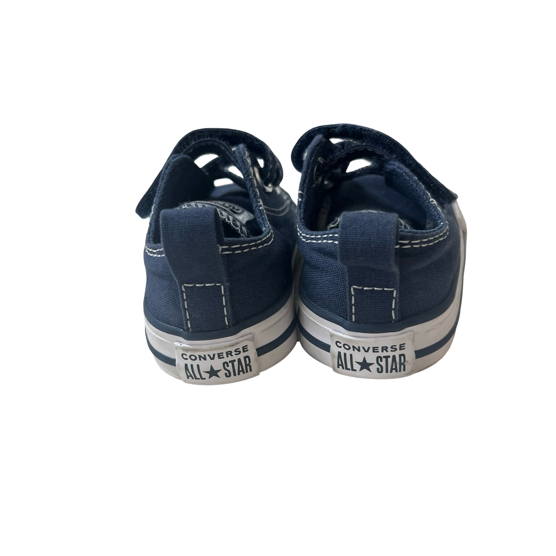 Converse All-Star Navy Velcro Sneakers - Size 3