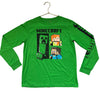 Mojang Minecraft Green Graphic Shirt - Size M 10-12