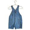 OshKosh Denim Shortalls - Size 24 Mo