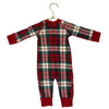 Hanna Andersson Tartan Plaid One-Piece PJs - Size 3-6 Mo
