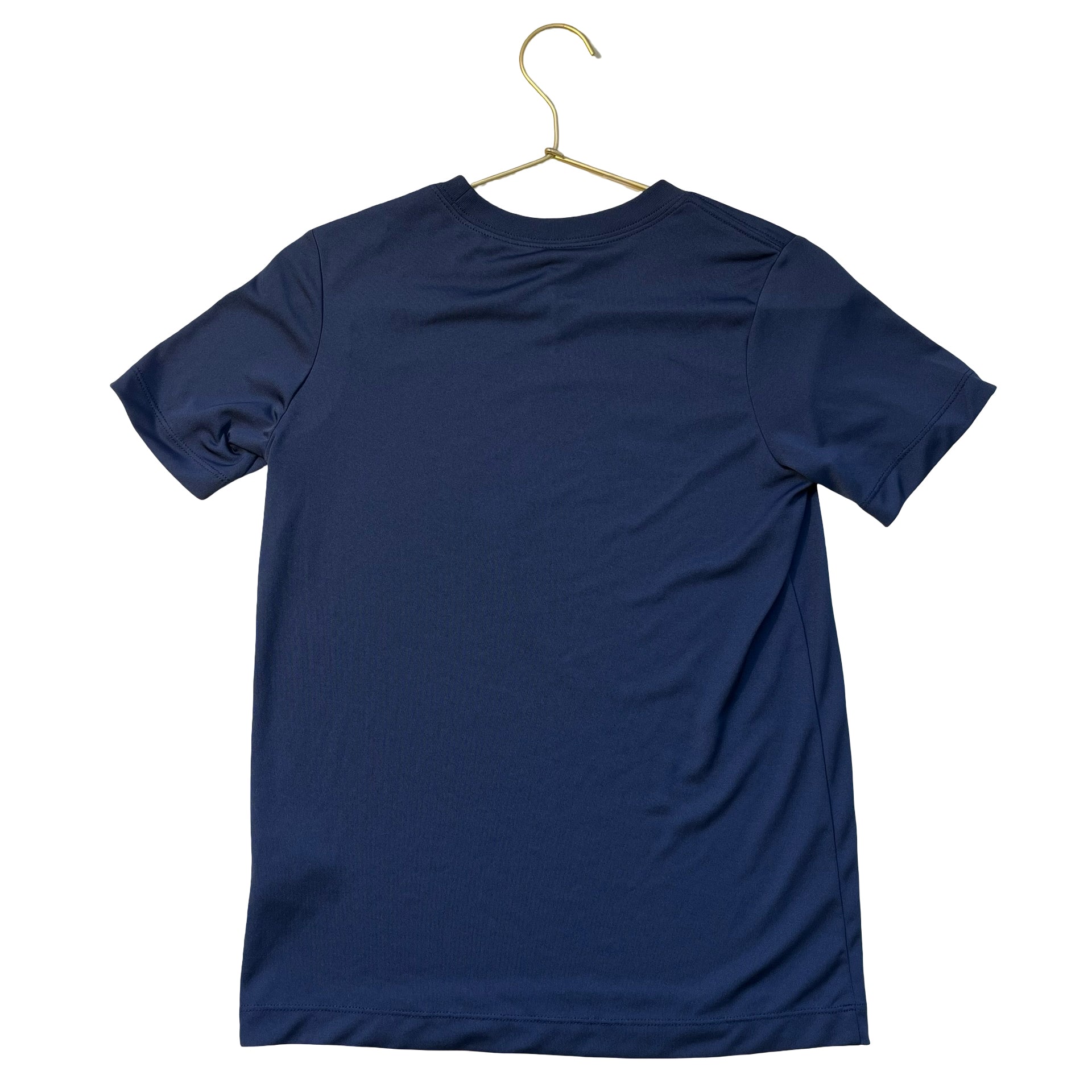 Nike Navy Logo Athletic T-Shirt - Size M 10-12