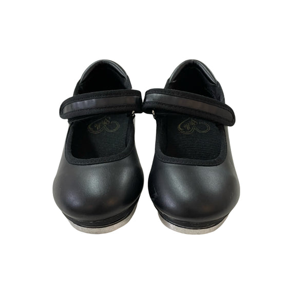 Stelle Black Tap Shoes - Size 9