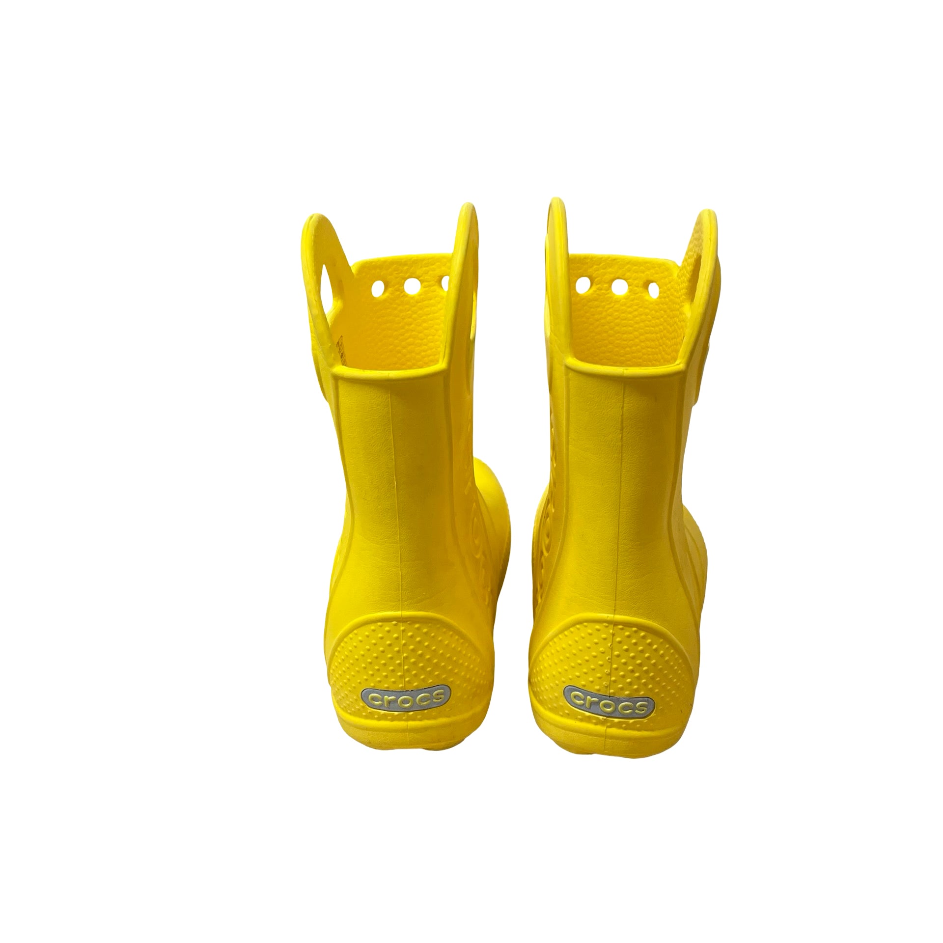 Crocs Yellow Rain Boots - Size C10