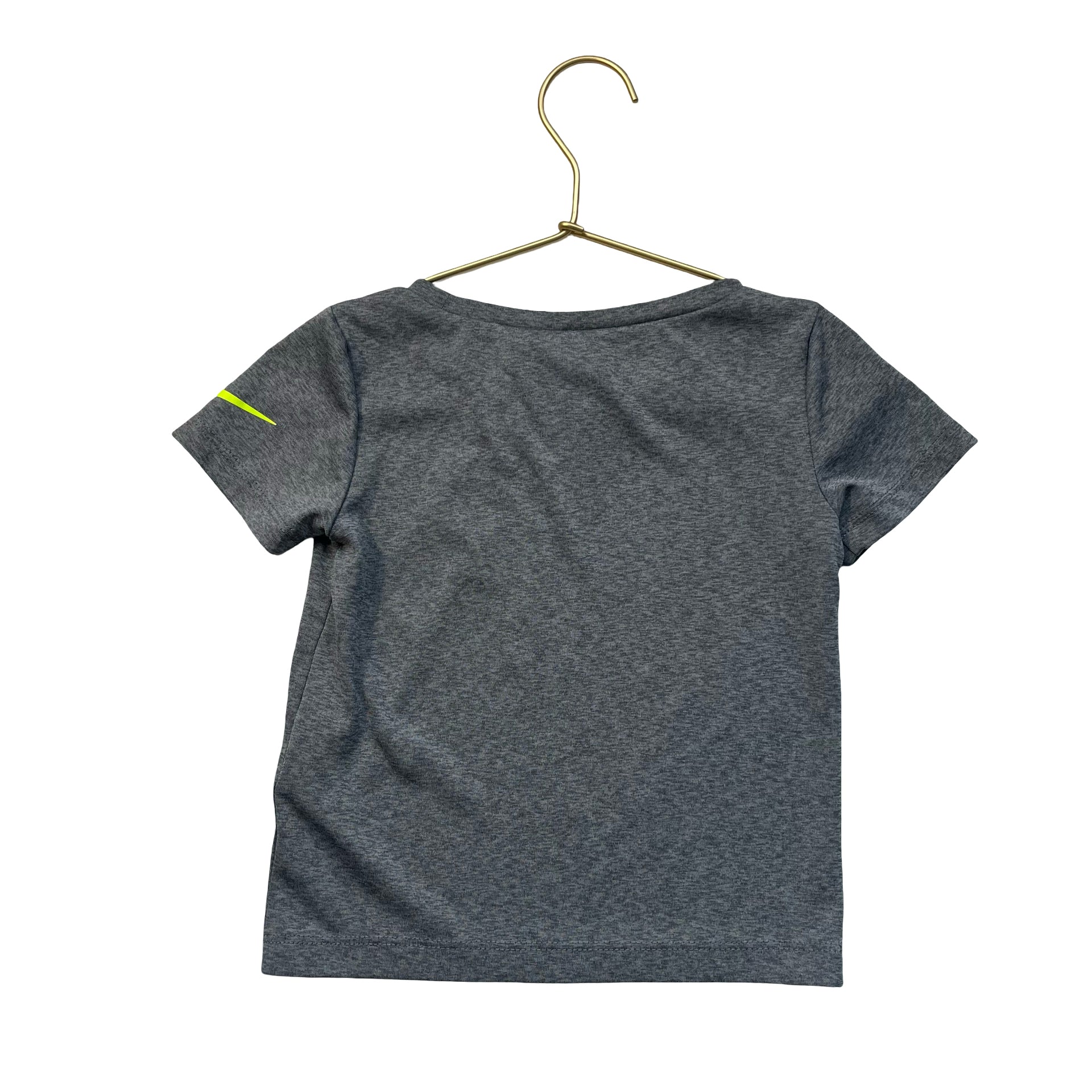 Nike Gray Logo Athletic T-Shirt - Size 24 Mo