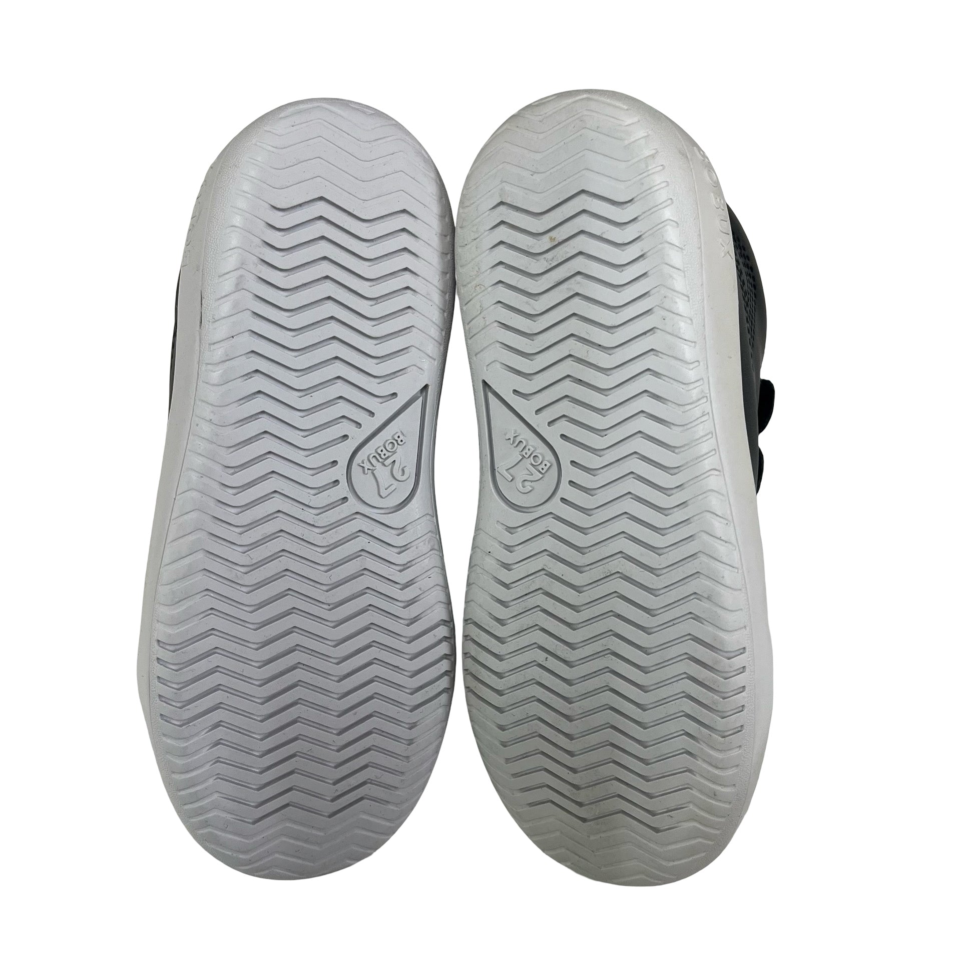 Bobux 'Hi Court' Navy Velcro Sneakers New in Box - Size 27 (10)