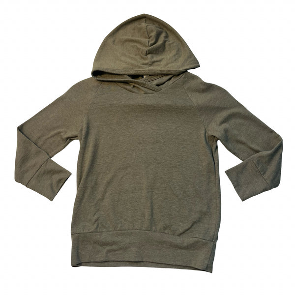 Childhoods Clothing Olive Green Hooded Shirt - Size 5T