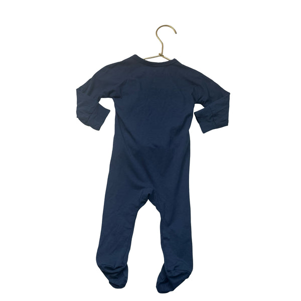 Bonsie Navy Skin-To-Skin One Piece - Size 3-6 Months
