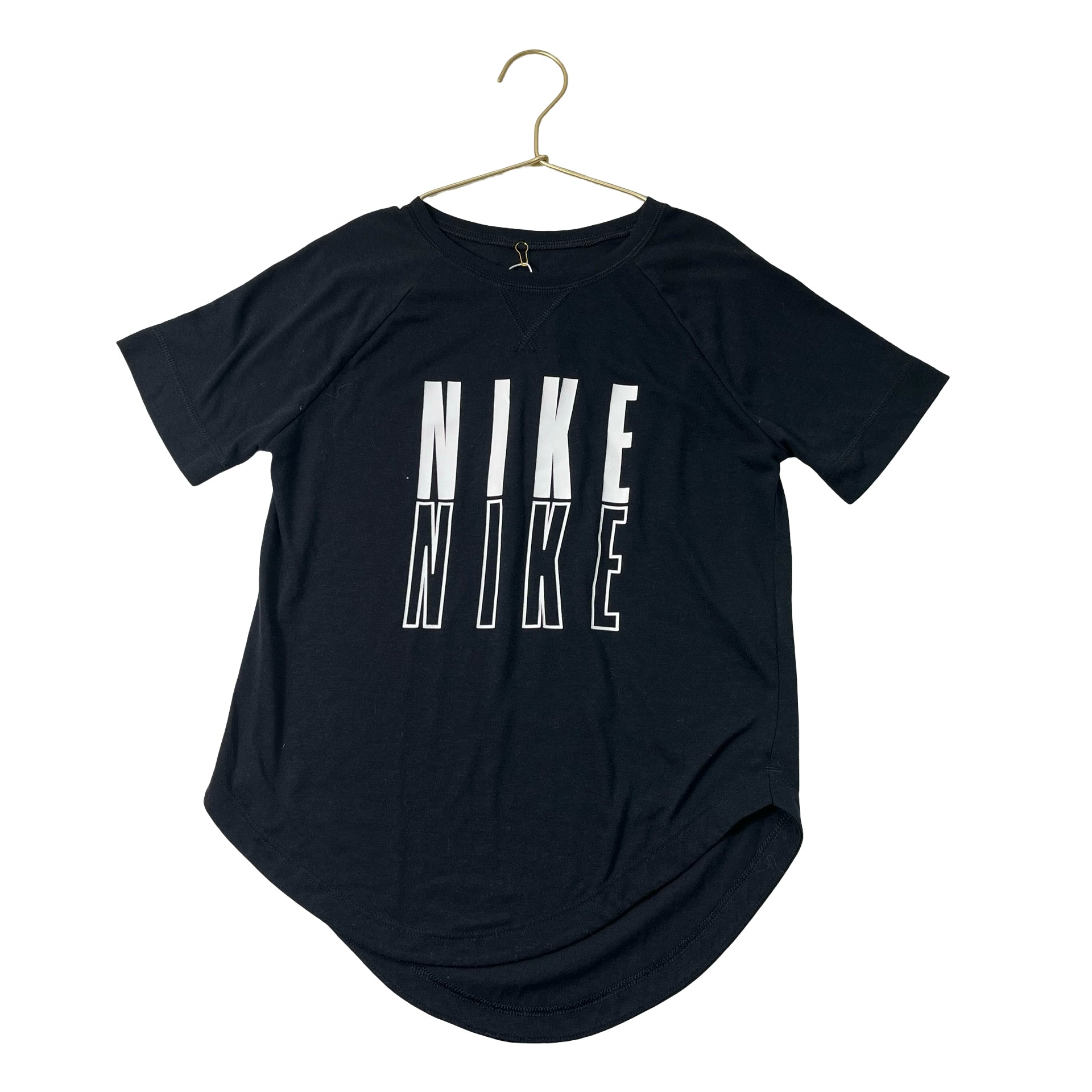 Nike Black & Ivory Graphic T-Shirt - Size M (10/12)