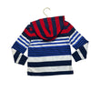 Polo Ralph Lauren Striped Hooded Rugby Shirt - Size 4