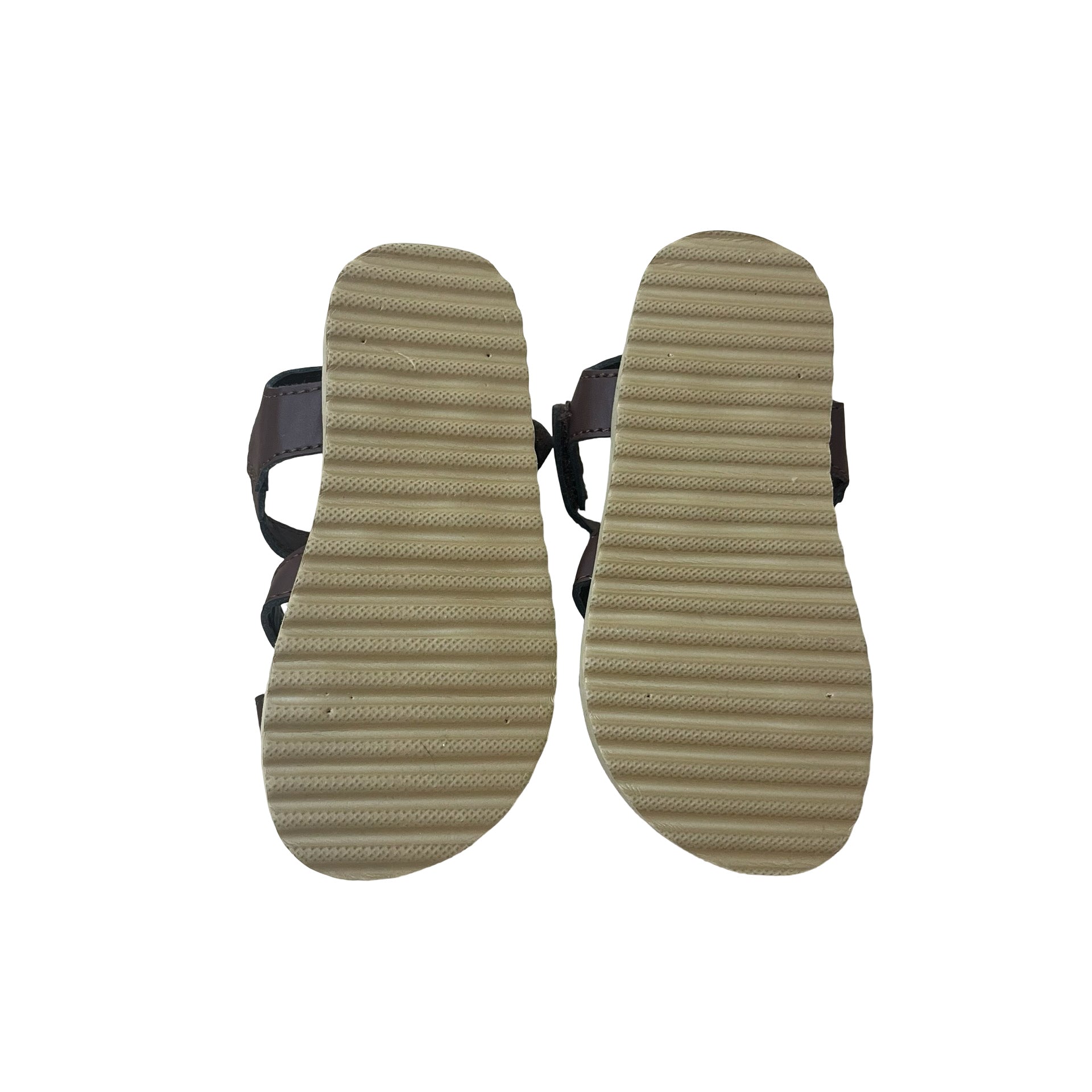 Baby Gap Brown Faux Leather Sandals - Size 7-8