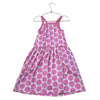 Primary Pink & Ivory Polka Dot Sleeveless Dress - Size 6/7