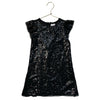 Tahari Black Sequin Dress - Size 4