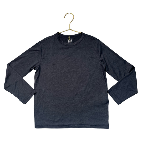 Old Navy Active Dark Gray Shirt - Size S 6-7