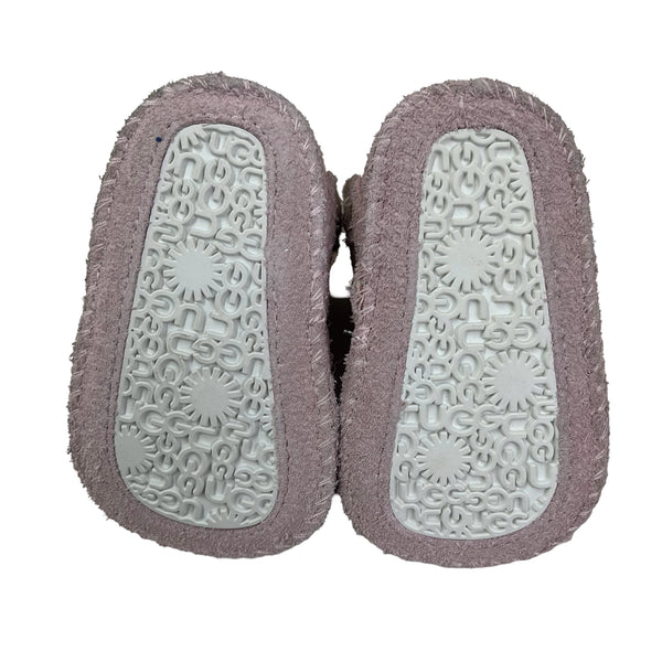 UGG Pink Suede Booties - Size 0-1
