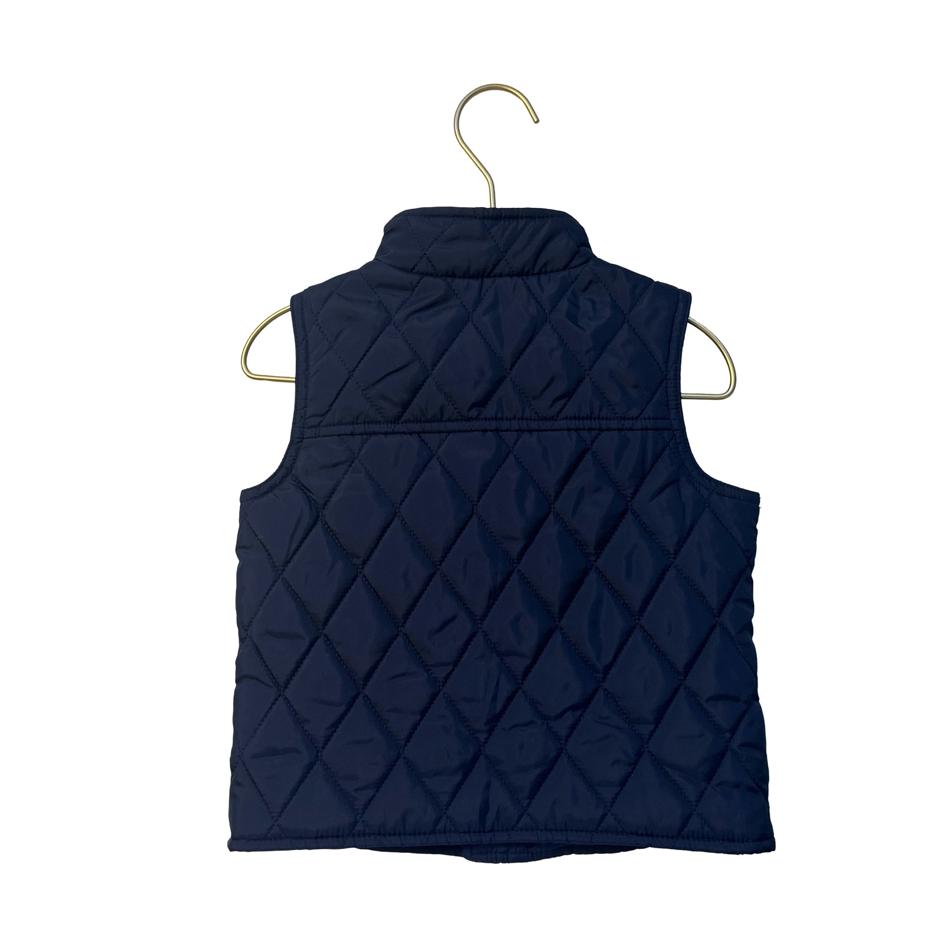 Janie and Jack Navy Quilted Vest - Size 2T